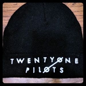 Twenty one pilots beanie winter hat black LIKE NEW